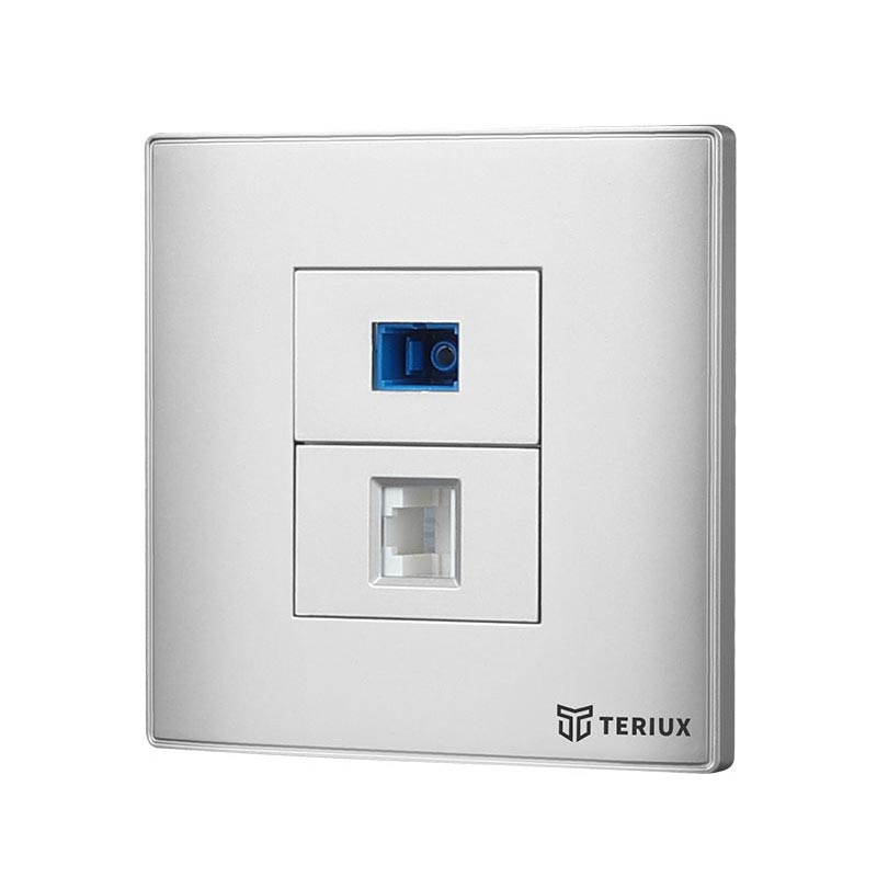 SC + RJ45 Ổ cắm tường