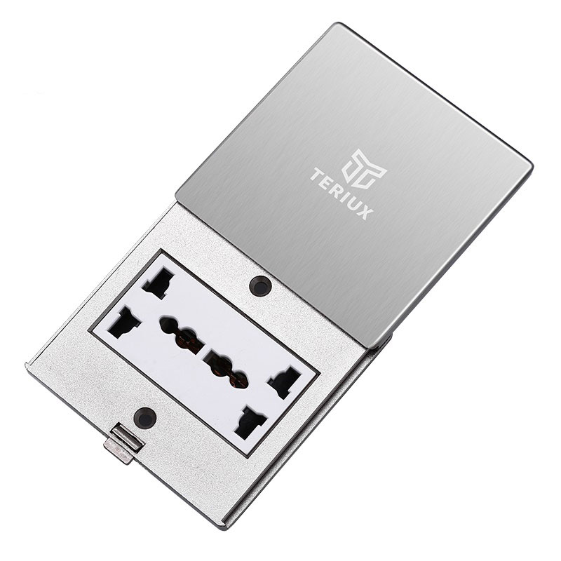Nhỏ 86 ổ cắm sàn đẩy bằng bạc
